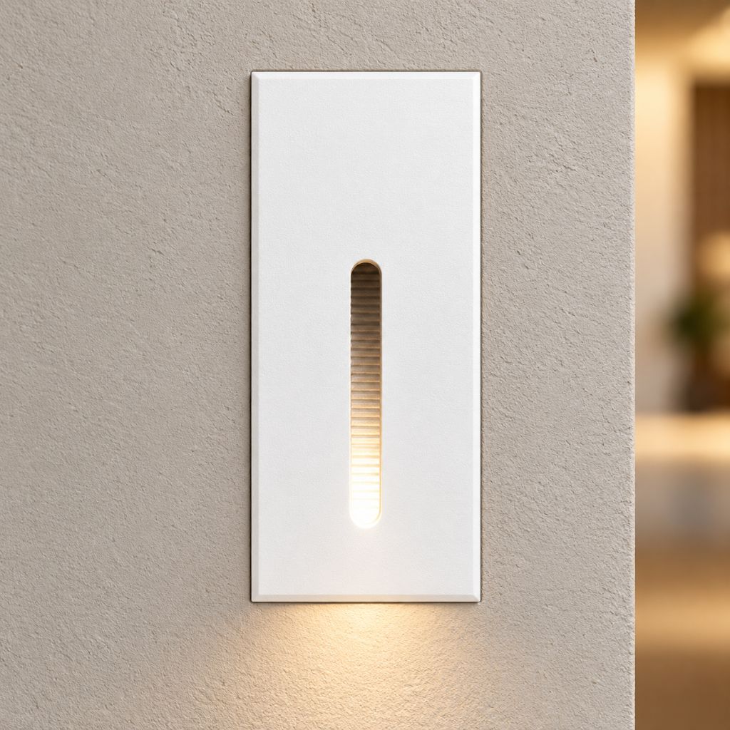 Aluminium Recessed LED Step Light for Indoor Stairs