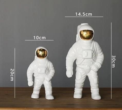 Astronaut Flower Vase | Space - Themed Ceramic Decor - Lattea Global