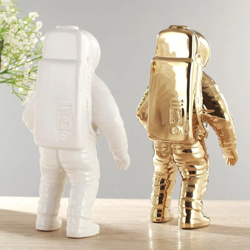 Astronaut Flower Vase | Space-Themed Ceramic Decor