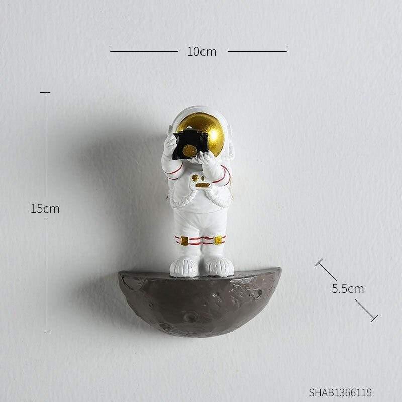 Moon Astronaut Wall Decor