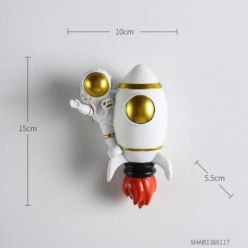 Moon Astronaut Wall Decor