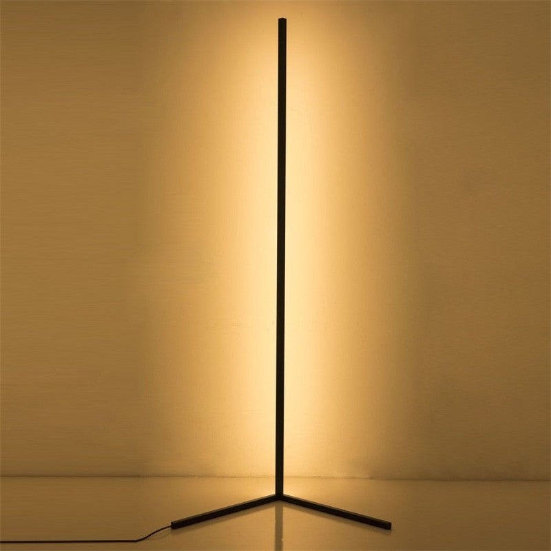 Aura Smart Corner Floor Lamp - Modern LED Ambient Lighting