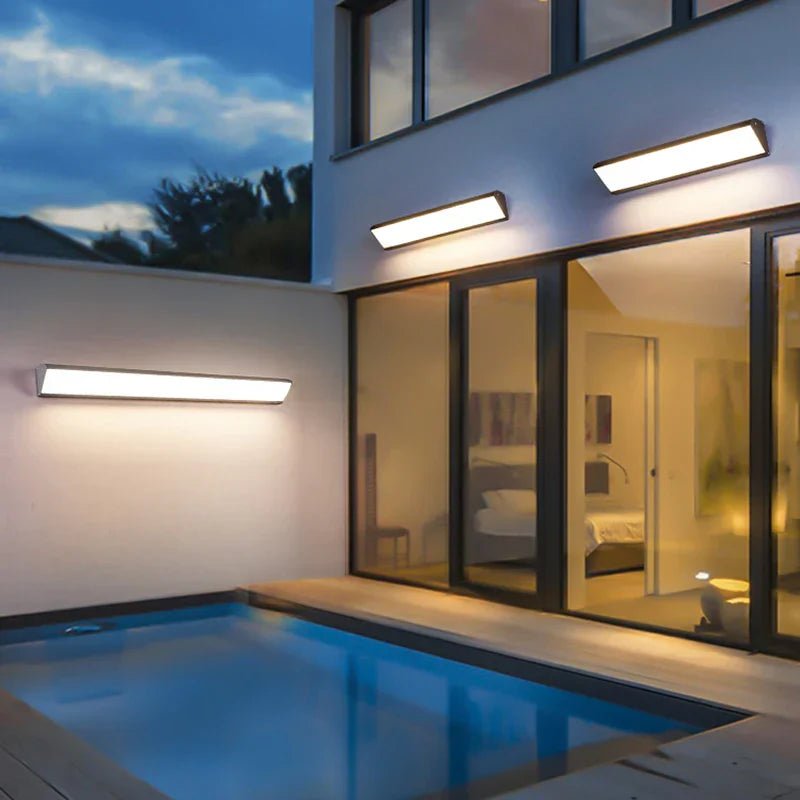 AuraGuard LED Outdoor Wall Light - Waterproof and Energy Efficient - Lattea Global