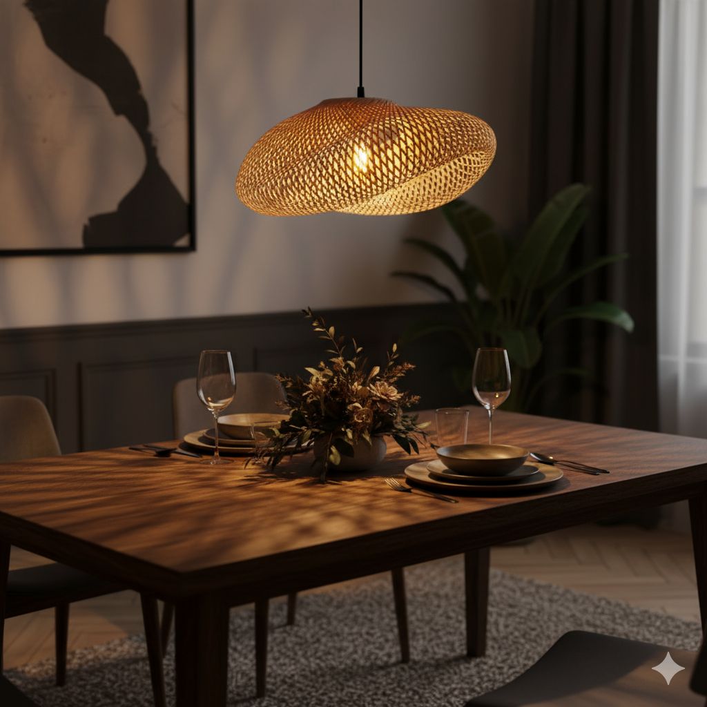 Bali Handmade Rattan Pendant Light