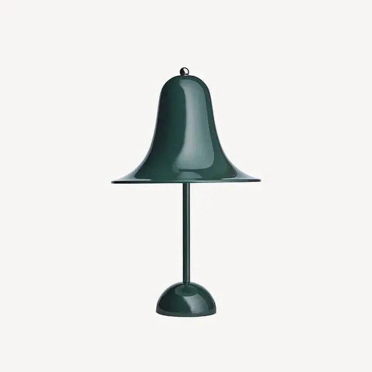 Bell - Shaped Table Lamp with Glossy Finish - Lattea Global