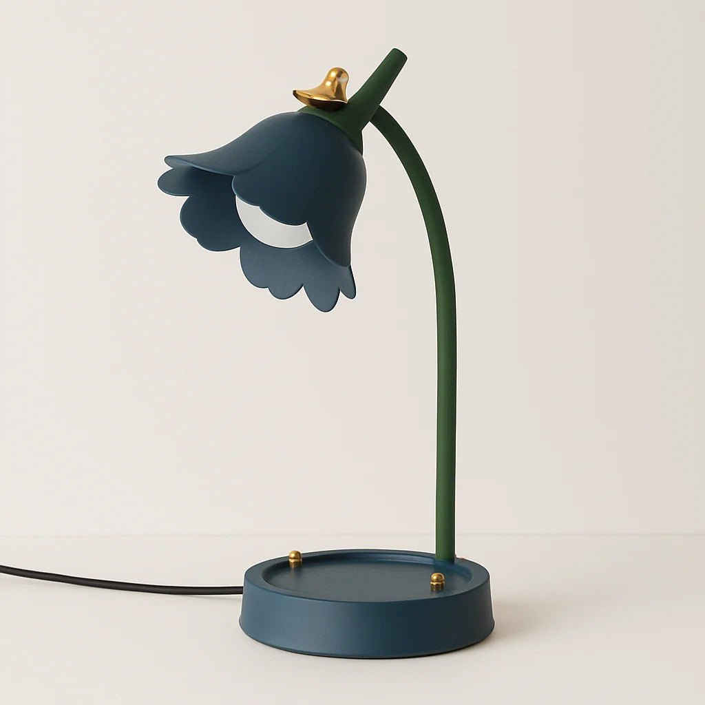 Bird and Flower LED Table Lamp - Lattea Global
