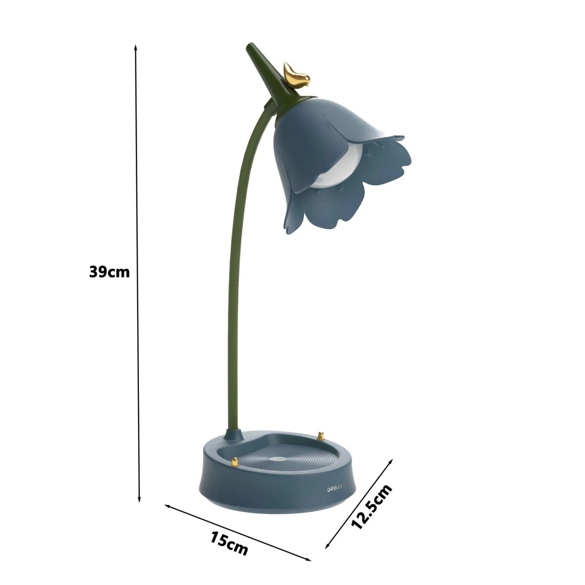 Bird and Flower LED Table Lamp - Lattea Global