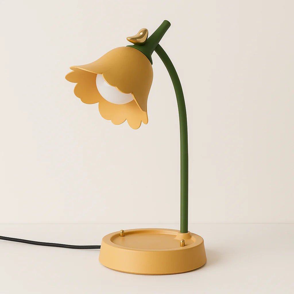 Bird and Flower LED Table Lamp - Lattea Global