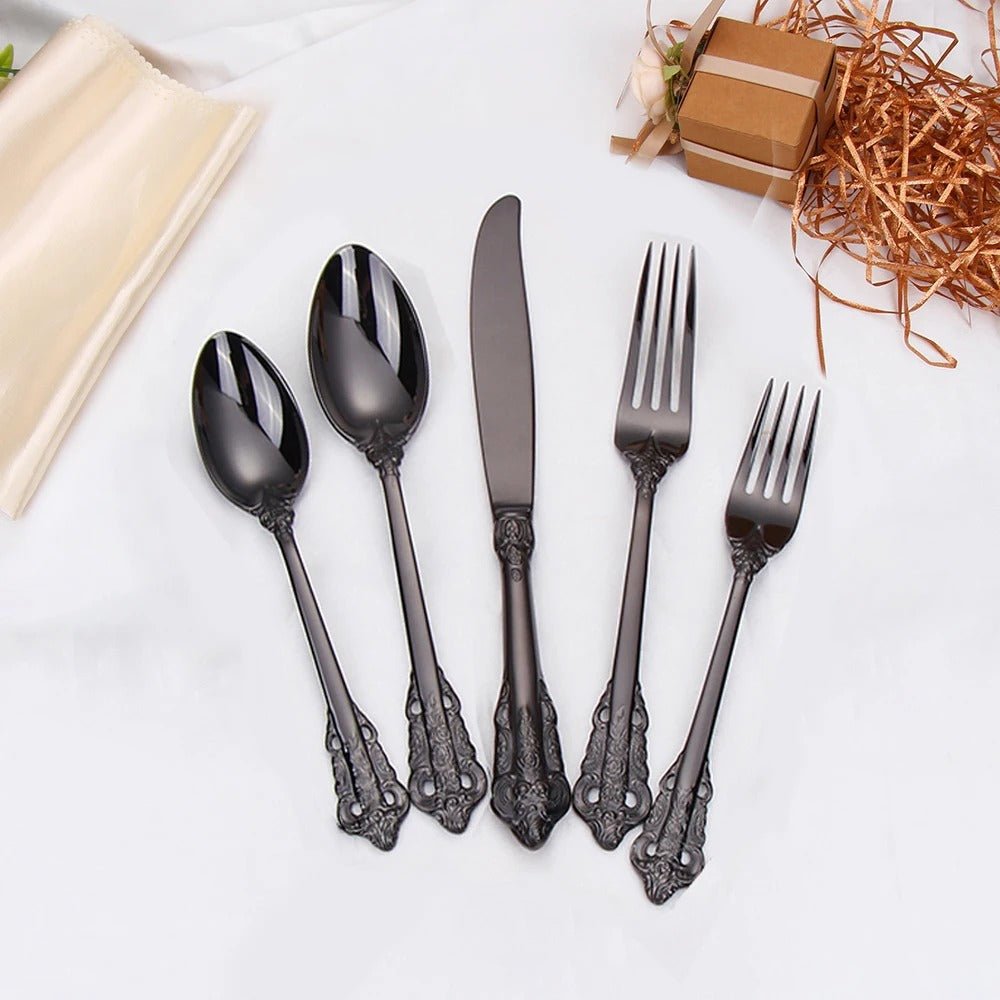 British - Inspired Cutlery Set – Timeless Elegance for Daily Dining - Lattea Global