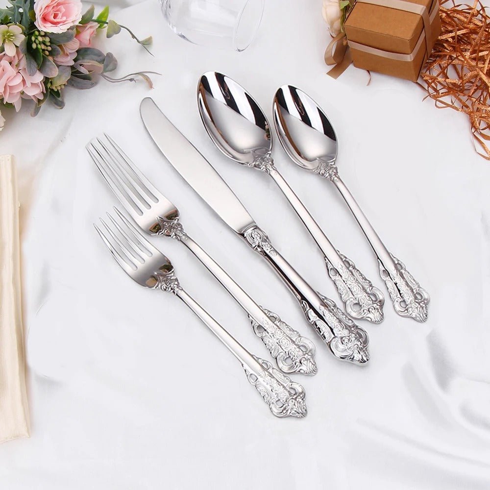British - Inspired Cutlery Set – Timeless Elegance for Daily Dining - Lattea Global