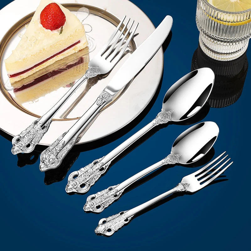 British-Inspired Cutlery Set – Timeless Elegance for Daily Dining