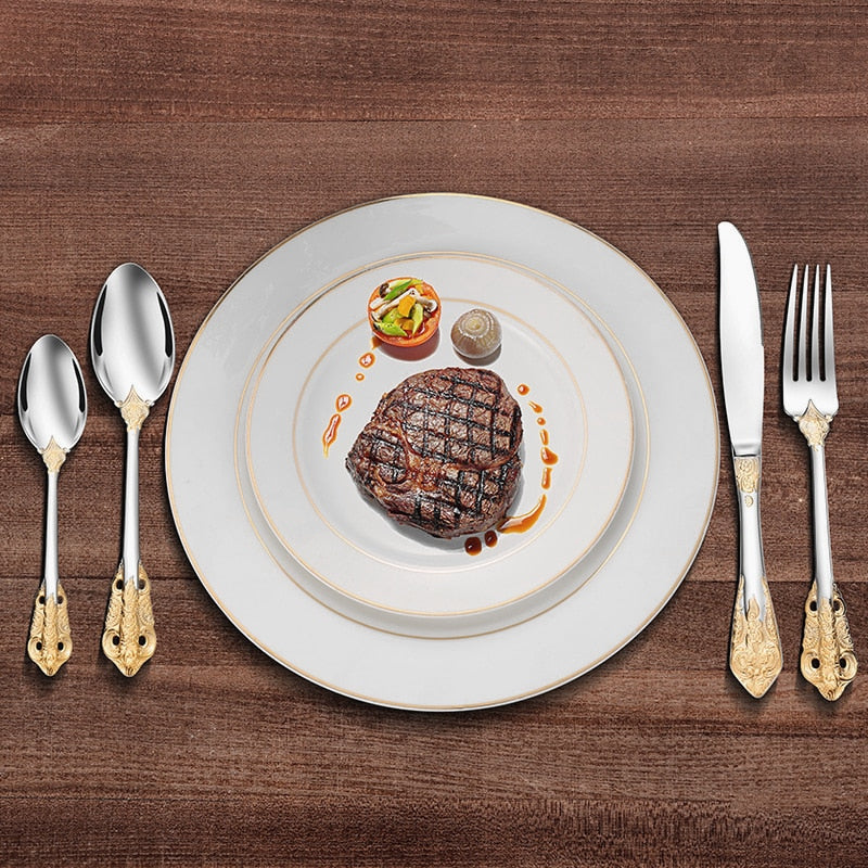 British-Inspired Cutlery Set – Timeless Elegance for Daily Dining