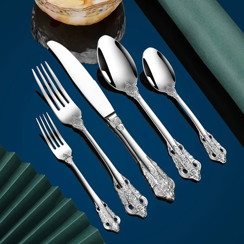 British-Inspired Cutlery Set – Timeless Elegance for Daily Dining