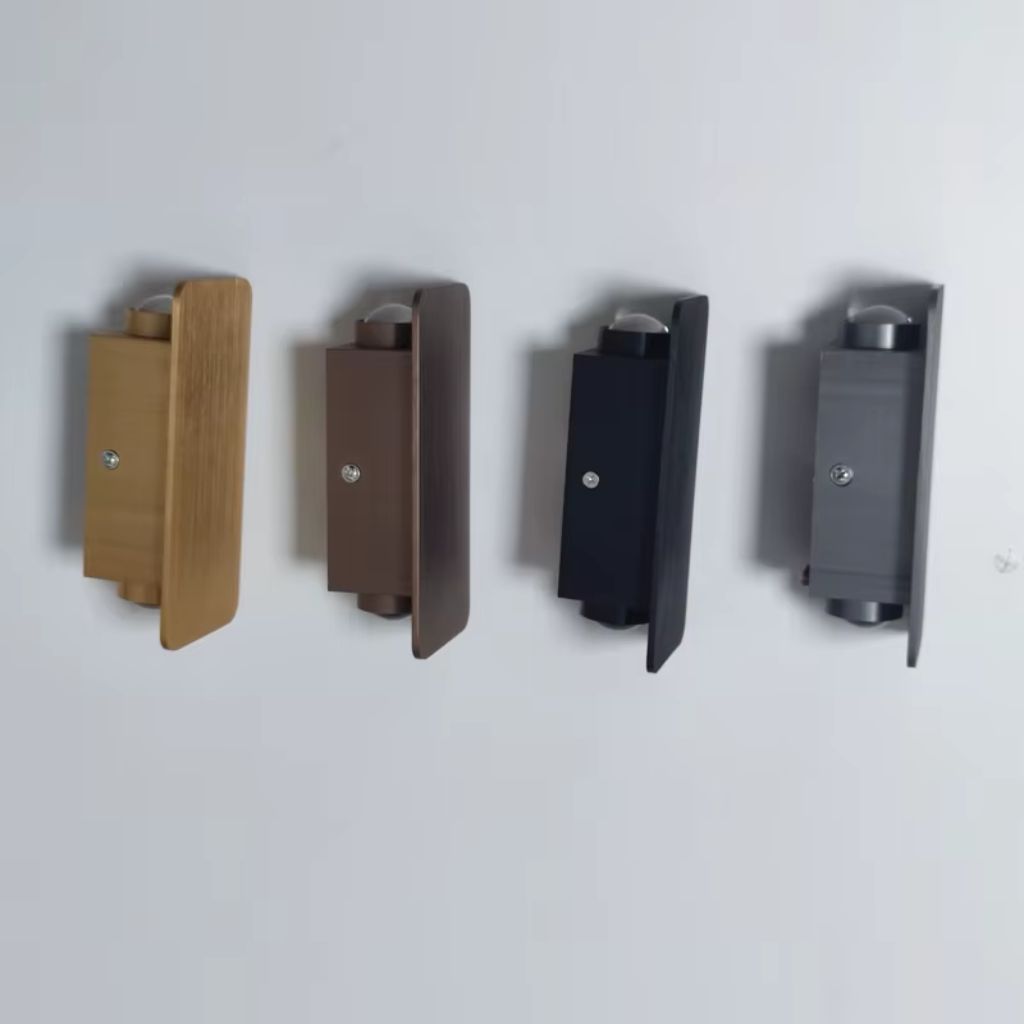 Brushed Aluminium Up & Down LED Indoor Wall Light 6W