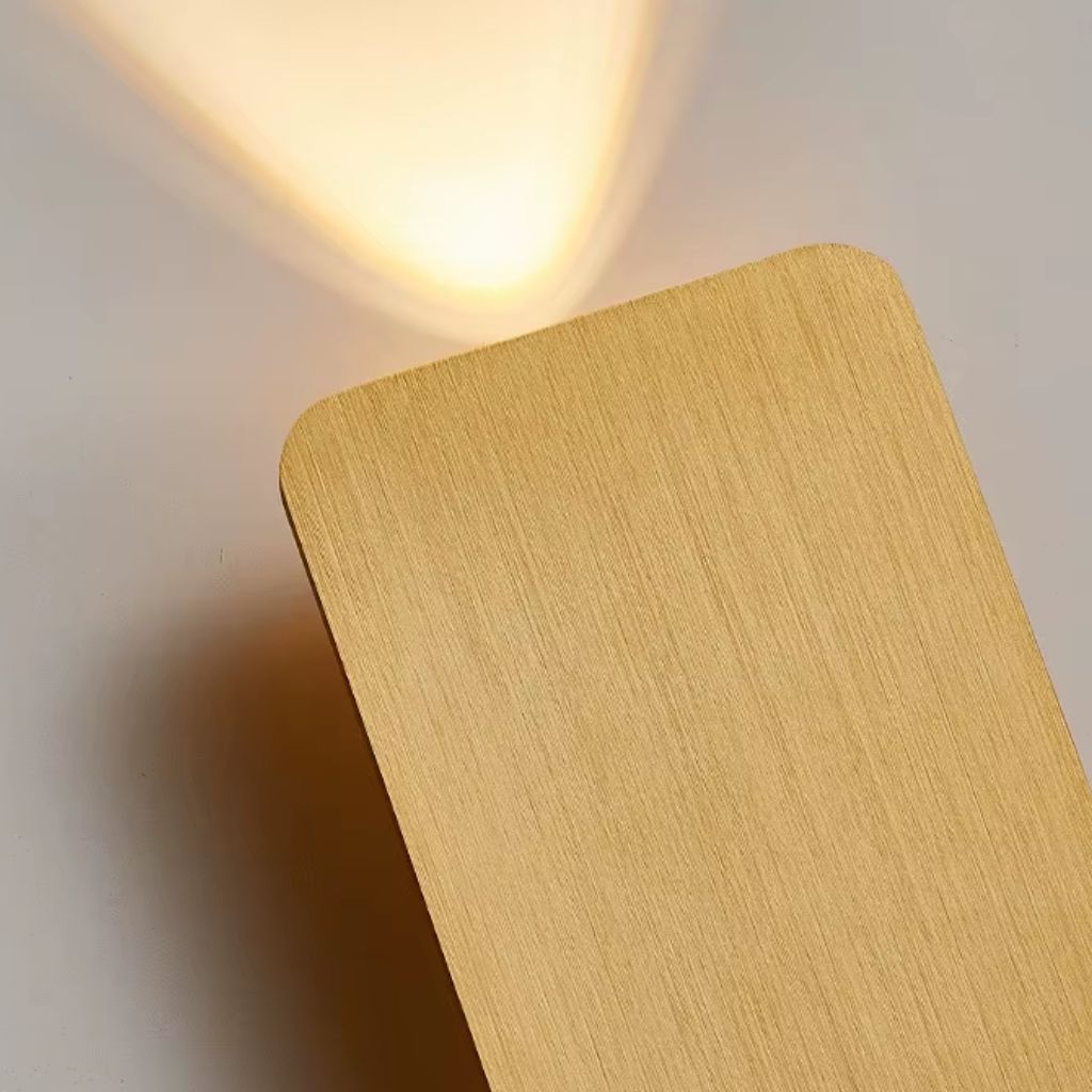 Brushed Aluminium Up & Down LED Indoor Wall Light 6W