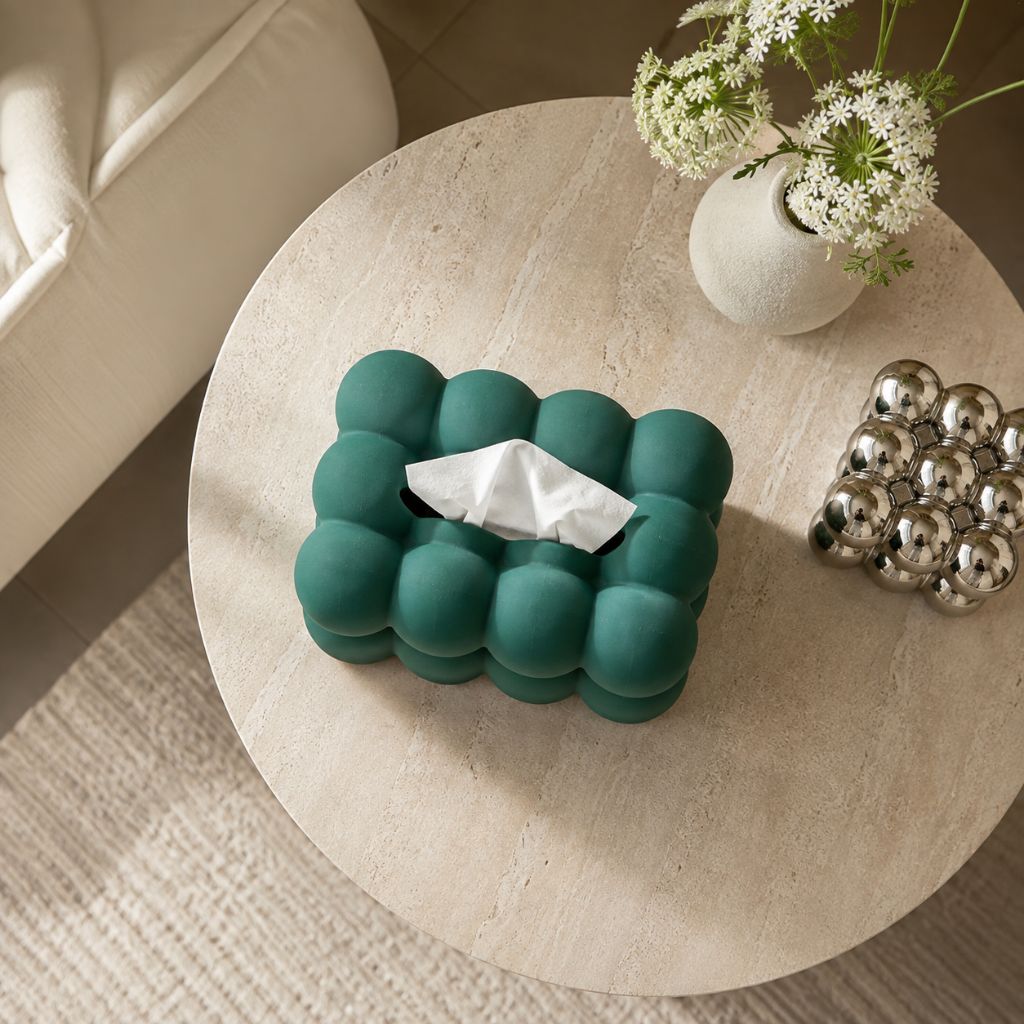 Bubble Ceramic Tissue Box