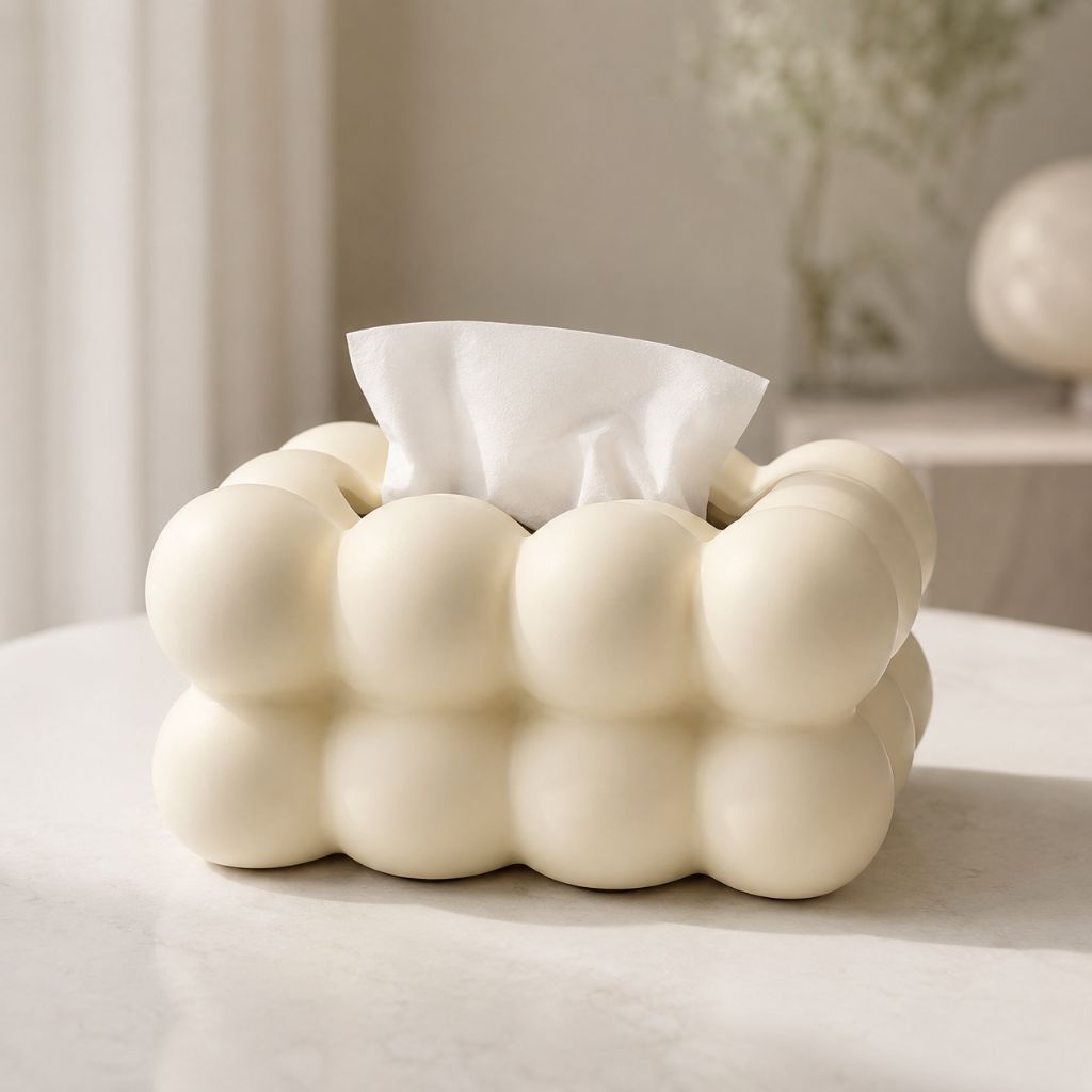 Bubble Ceramic Tissue Box
