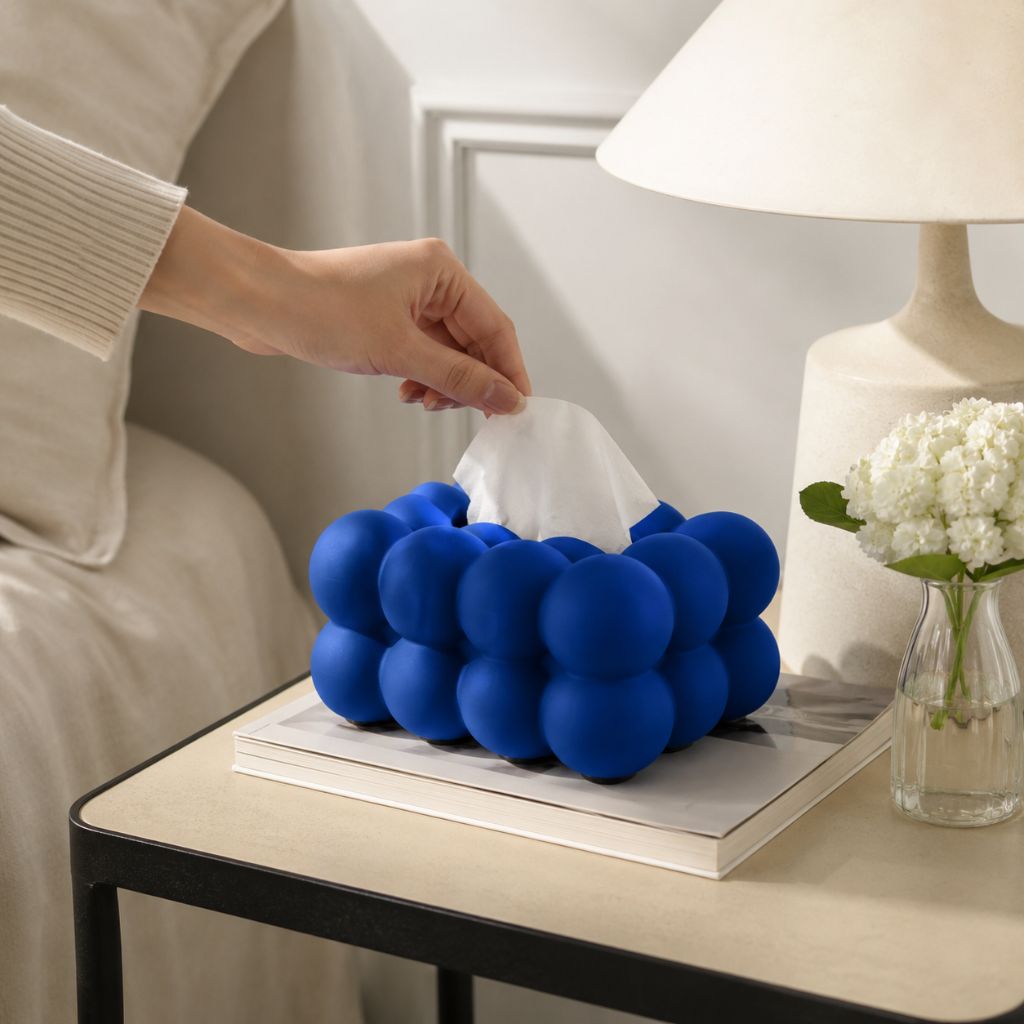 Bubble Ceramic Tissue Box