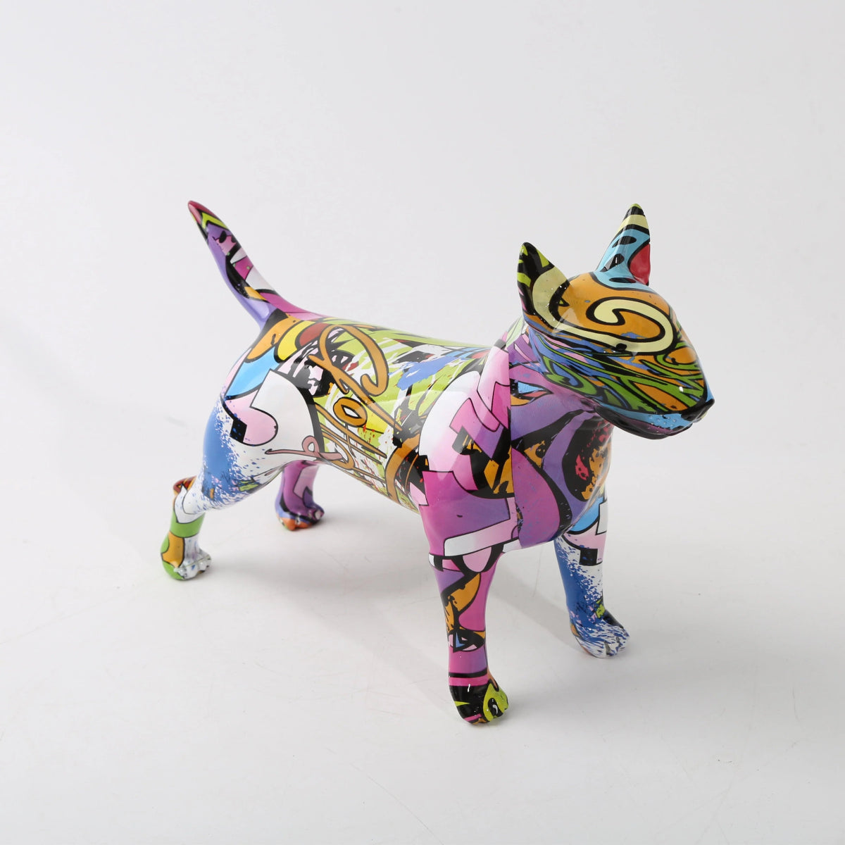 Bull Terrier Art Sculpture - Lattea Global