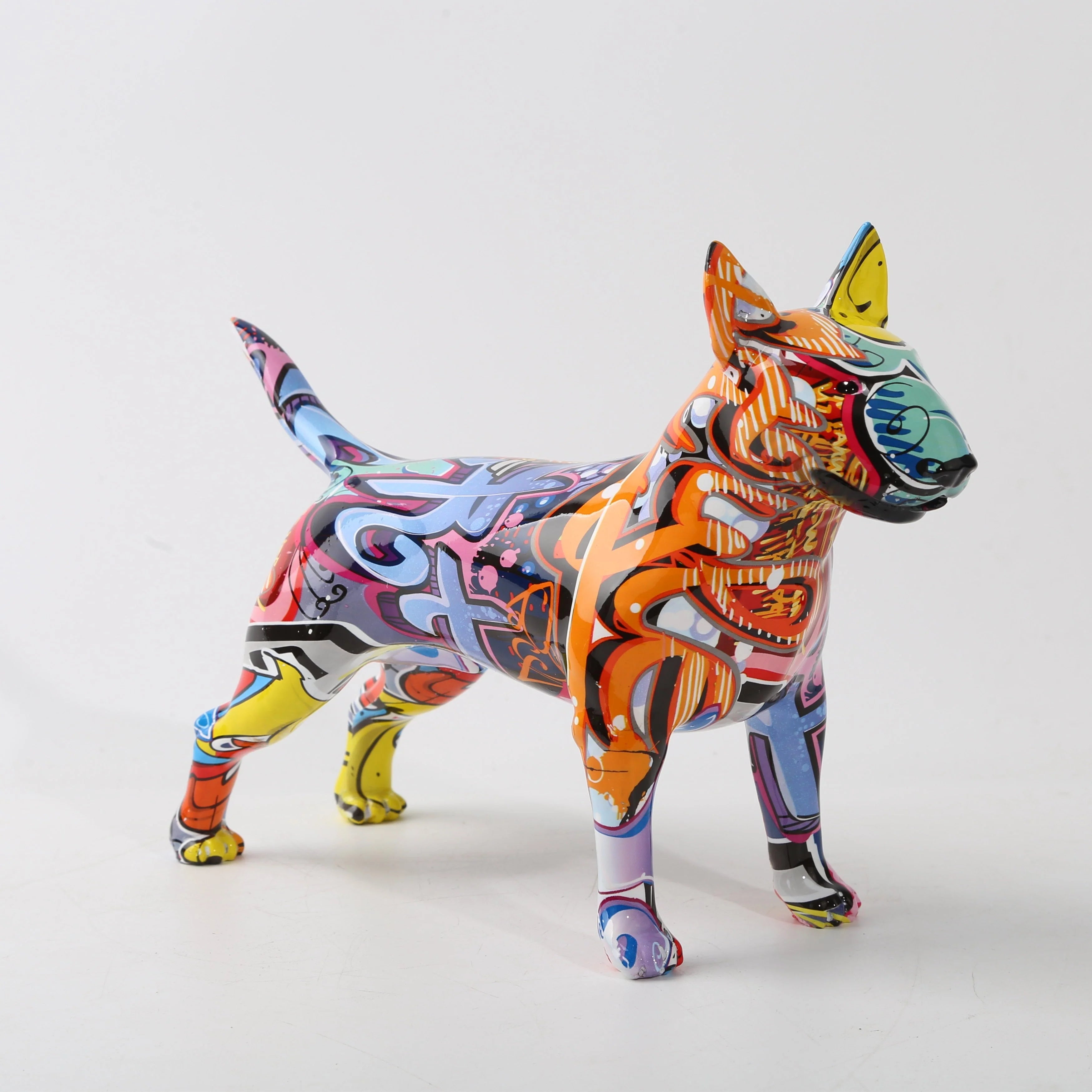 Bull Terrier Art Sculpture