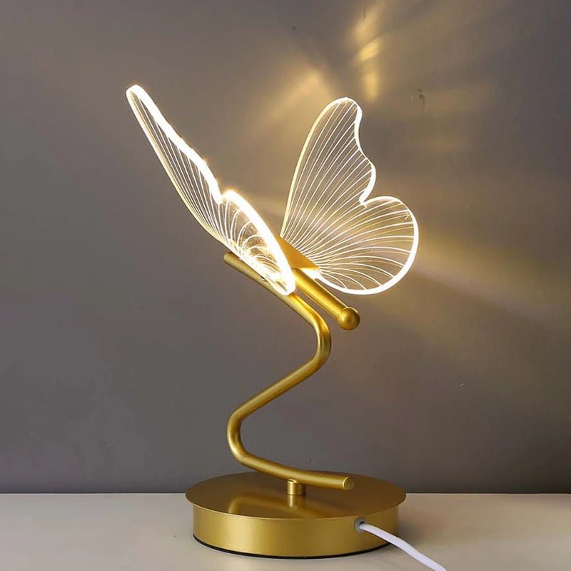 ButterLight - Butterfly LED Bedside Desk Lamp - Lattea Global