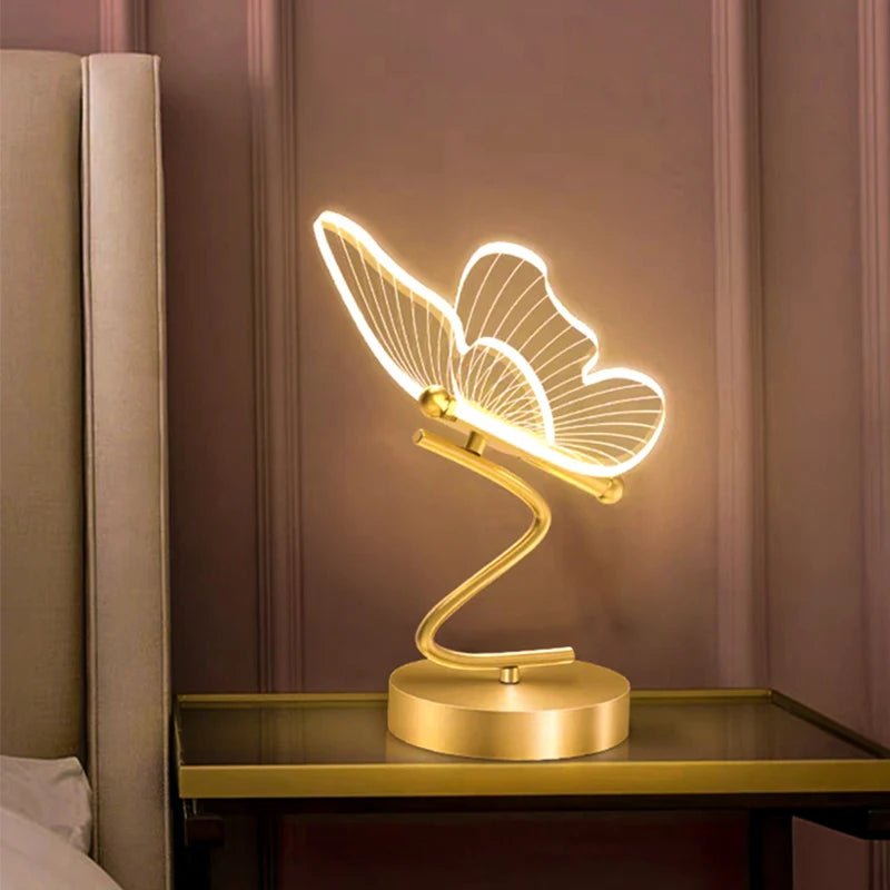 ButterLight - Butterfly LED Bedside Desk Lamp - Lattea Global