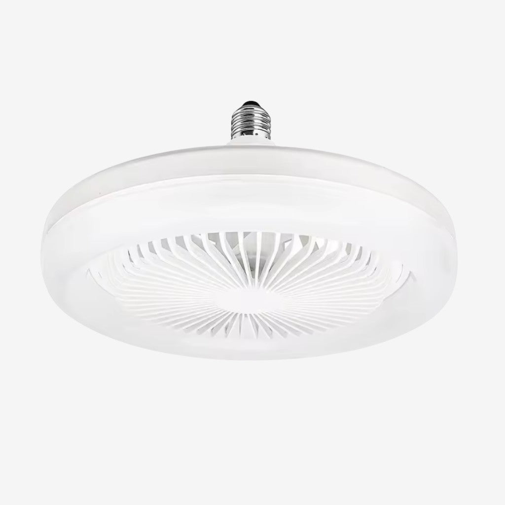 Ceiling Fan with LED Light – Screw-In Design & Remote Control