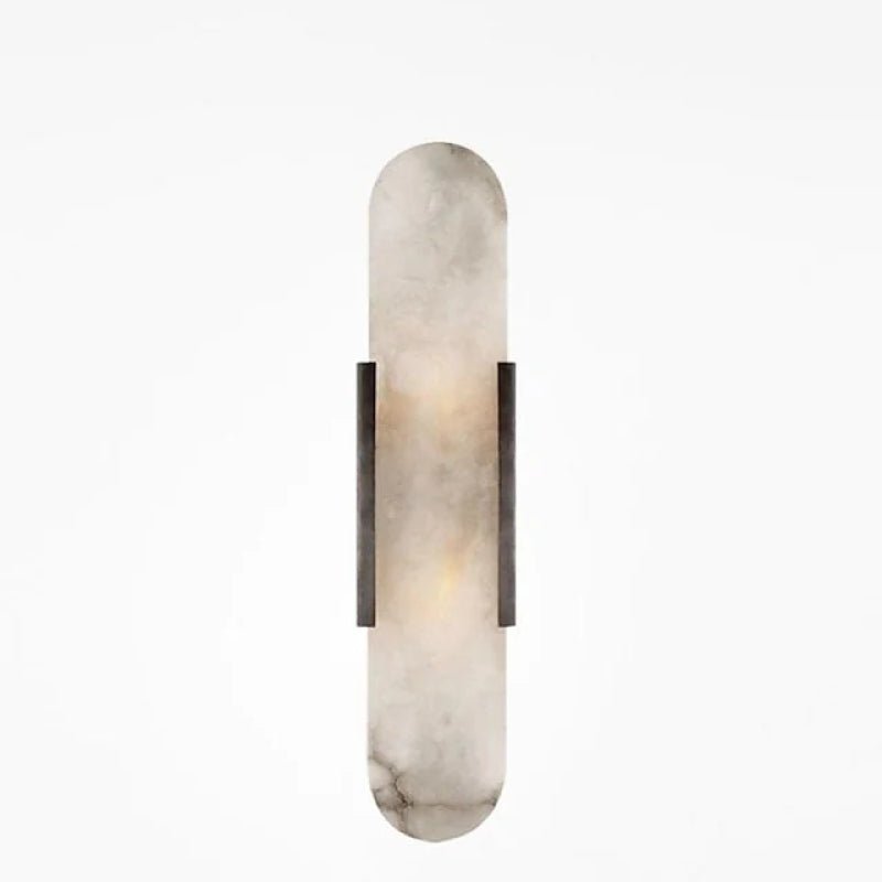 Chan Black and Gold LED Wall Lamp - Lattea Global