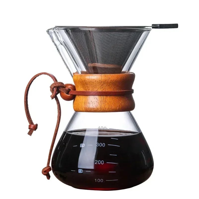 Chemex Coffee Pot with Hario V60 Dripper Set - Lattea Global