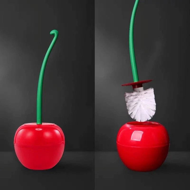 Cherry Toilet Brush and Holder | Decorative & Hygienic - Lattea Global