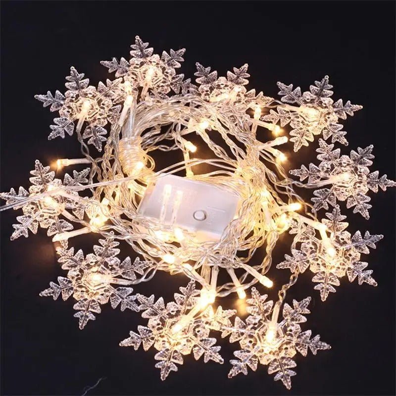 Christmas Lights LED Snowflakes - Lattea Global