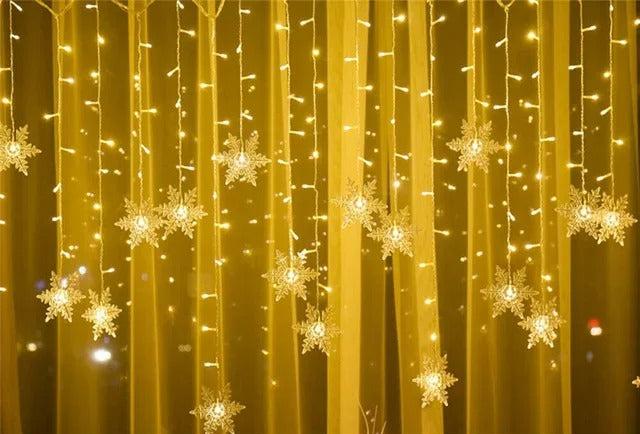 Christmas Lights LED Snowflakes - Lattea Global