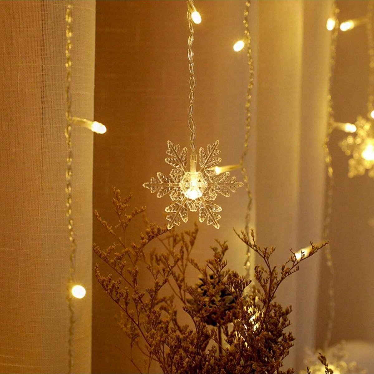 Christmas Lights LED Snowflakes - Lattea Global