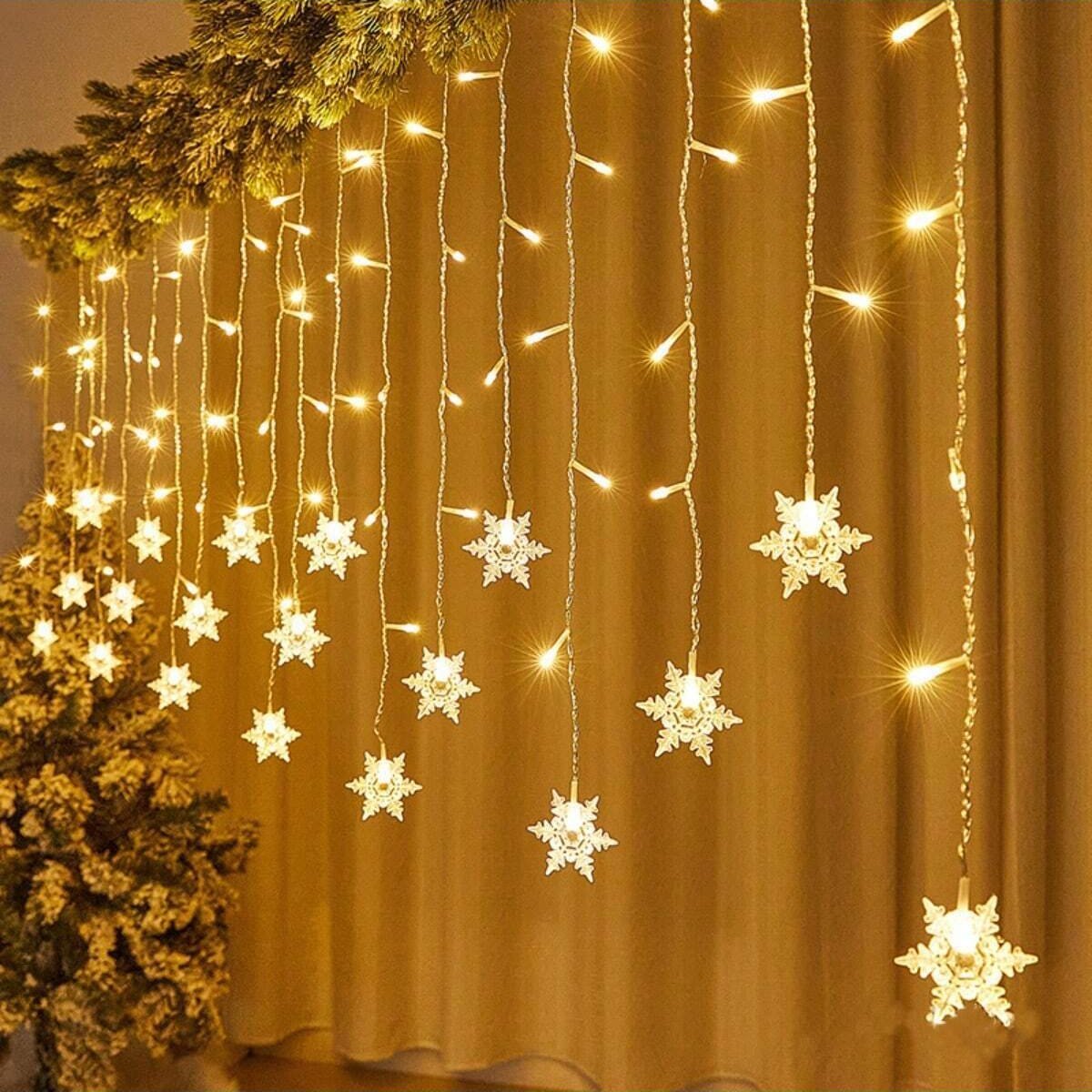 Christmas Lights LED Snowflakes - Lattea Global