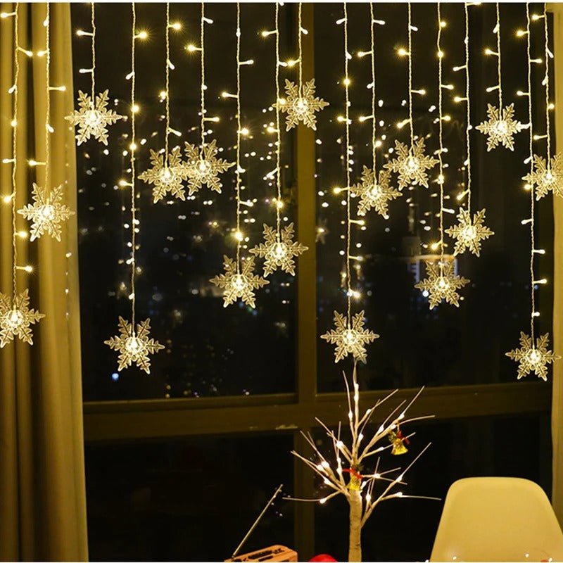 Christmas Lights LED Snowflakes - Lattea Global