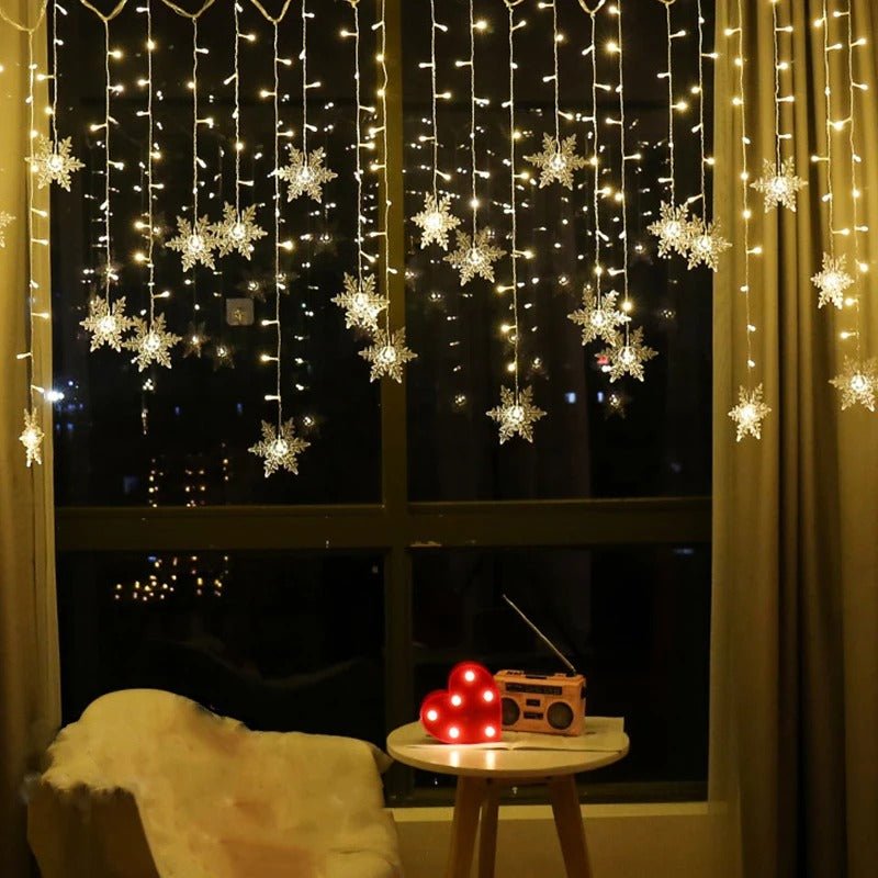 Christmas Lights LED Snowflakes - Lattea Global