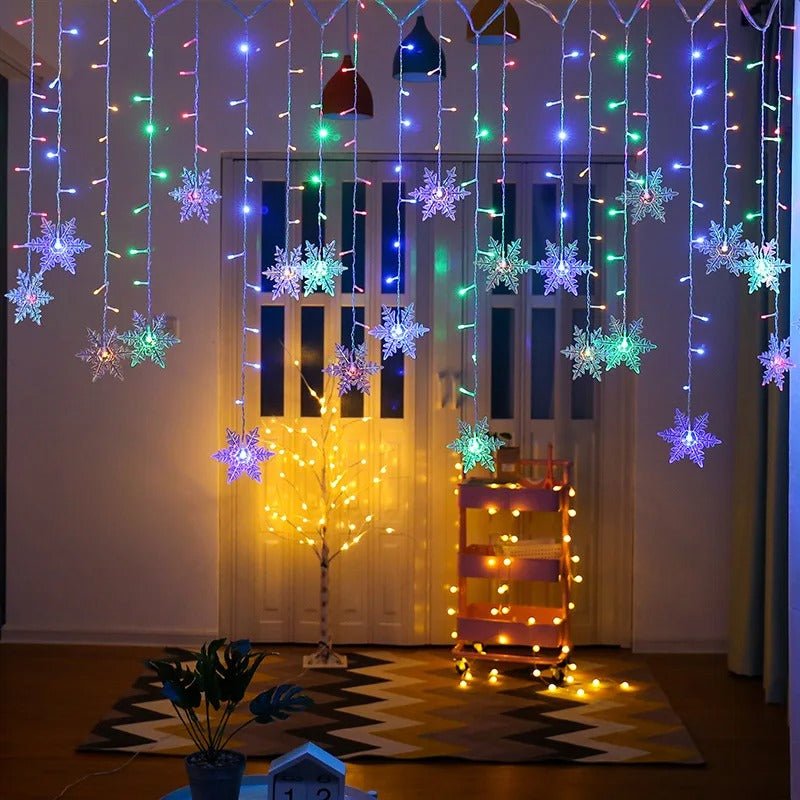 Christmas Lights LED Snowflakes - Lattea Global