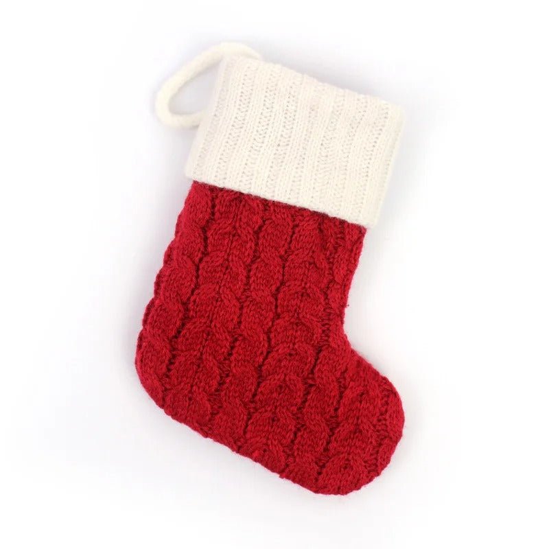 Christmas Stockings with Alphabet Letters - Choose Your Initial - Lattea Global