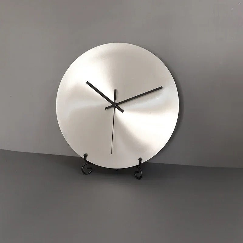 ChronoSteel - Minimalist Stainless Steel Wall Clock - Lattea Global