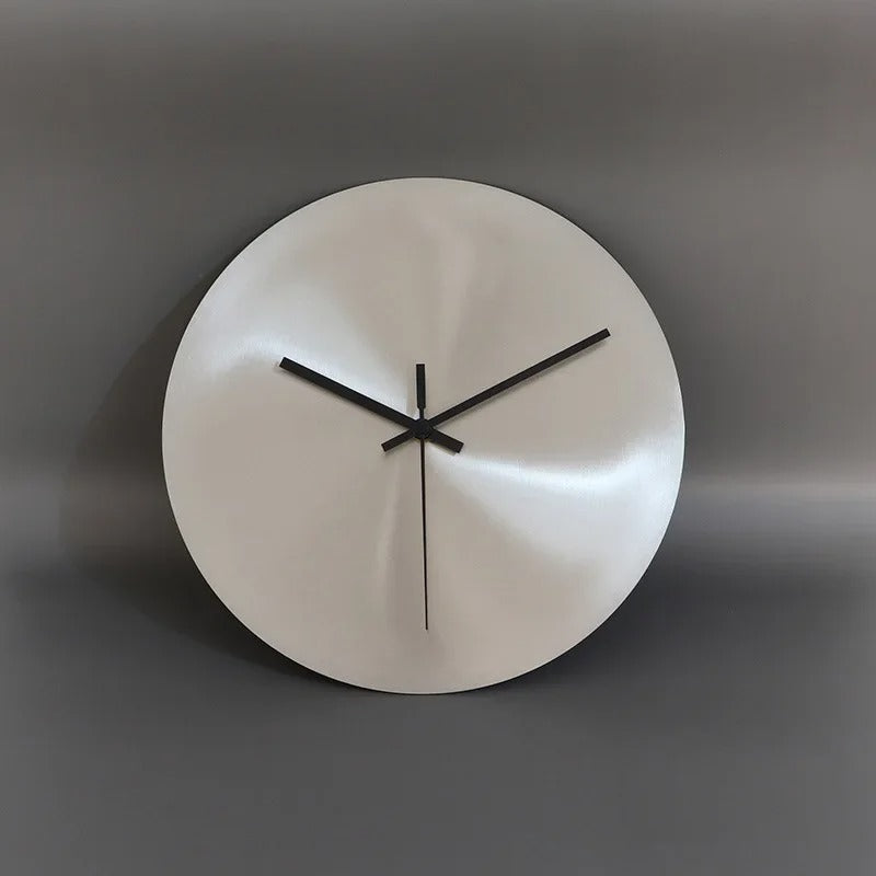 ChronoSteel - Minimalist Stainless Steel Wall Clock