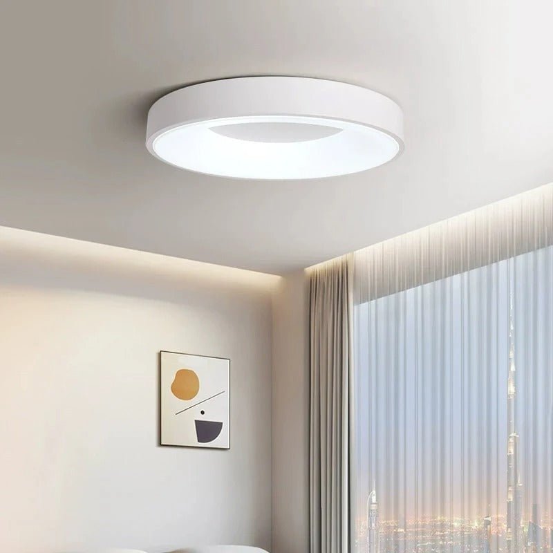 Circular Metal LED Ceiling Light - Lattea Global