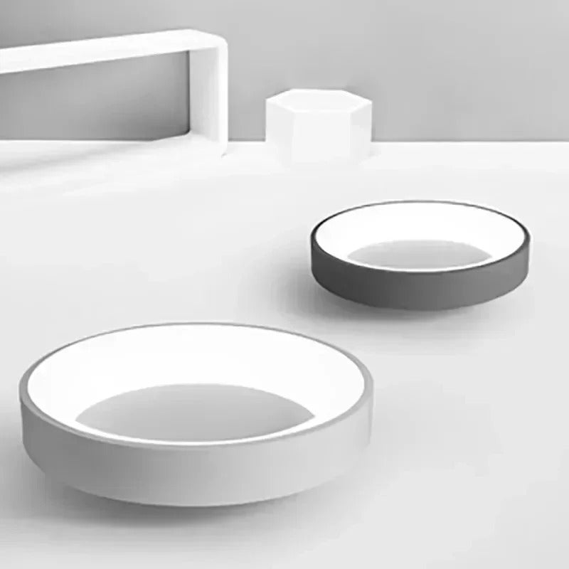 Circular Metal LED Ceiling Light - Lattea Global