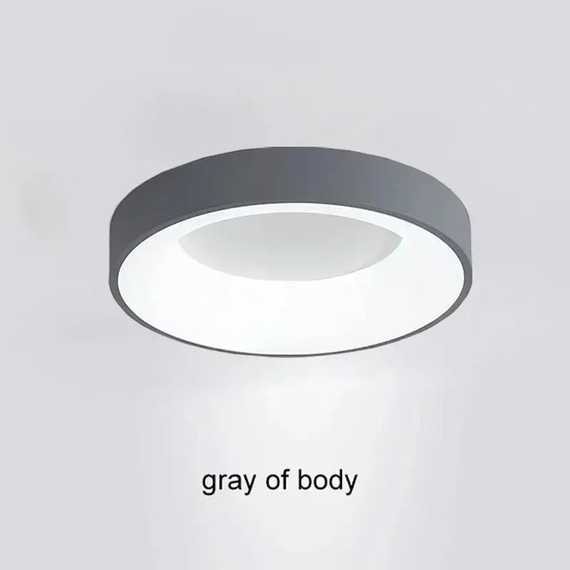 Circular Metal LED Ceiling Light - Lattea Global