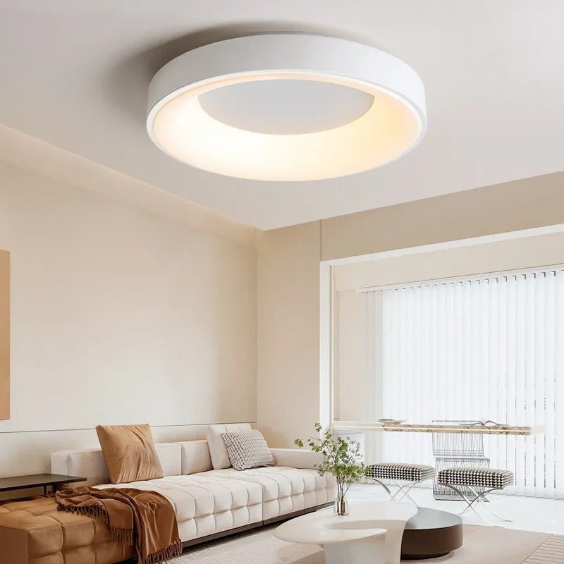 Circular Metal LED Ceiling Light - Lattea Global