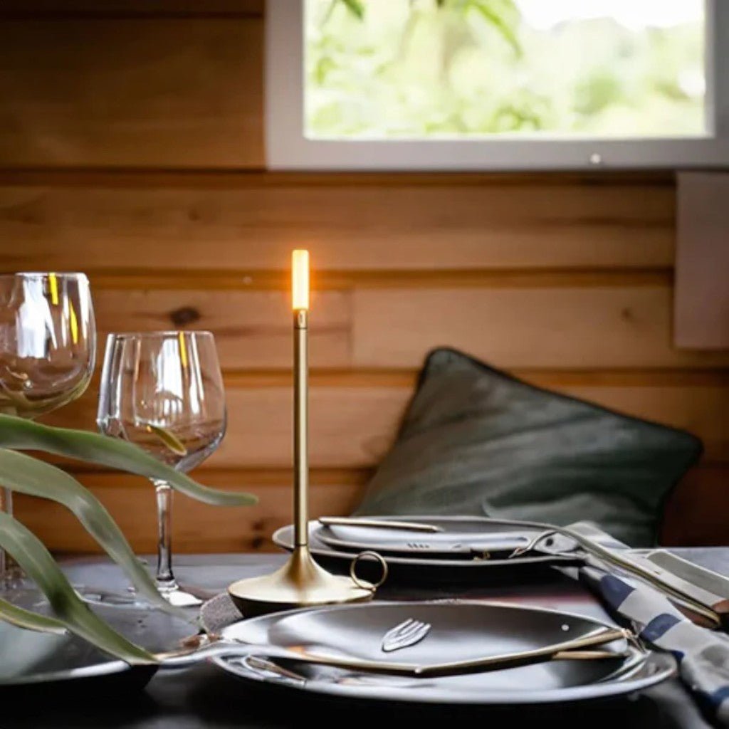 Classic Candlestick Table Lamp - Lattea Global