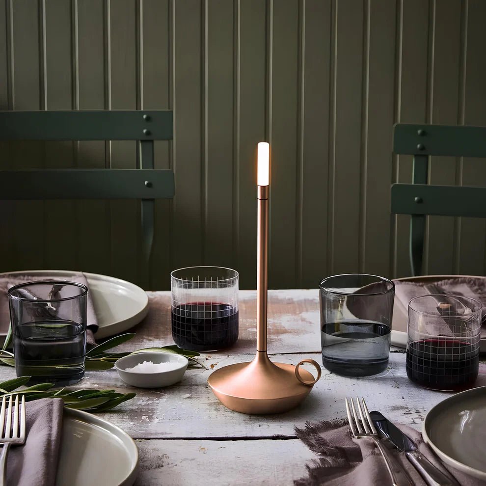Classic Candlestick Table Lamp - Lattea Global