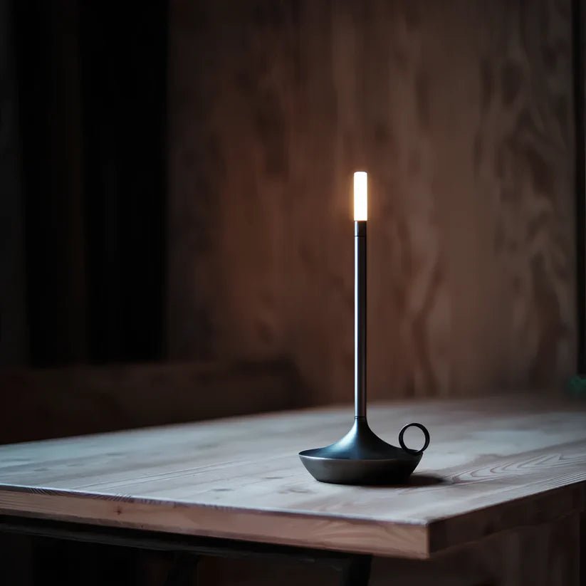 Classic Candlestick Table Lamp - Lattea Global