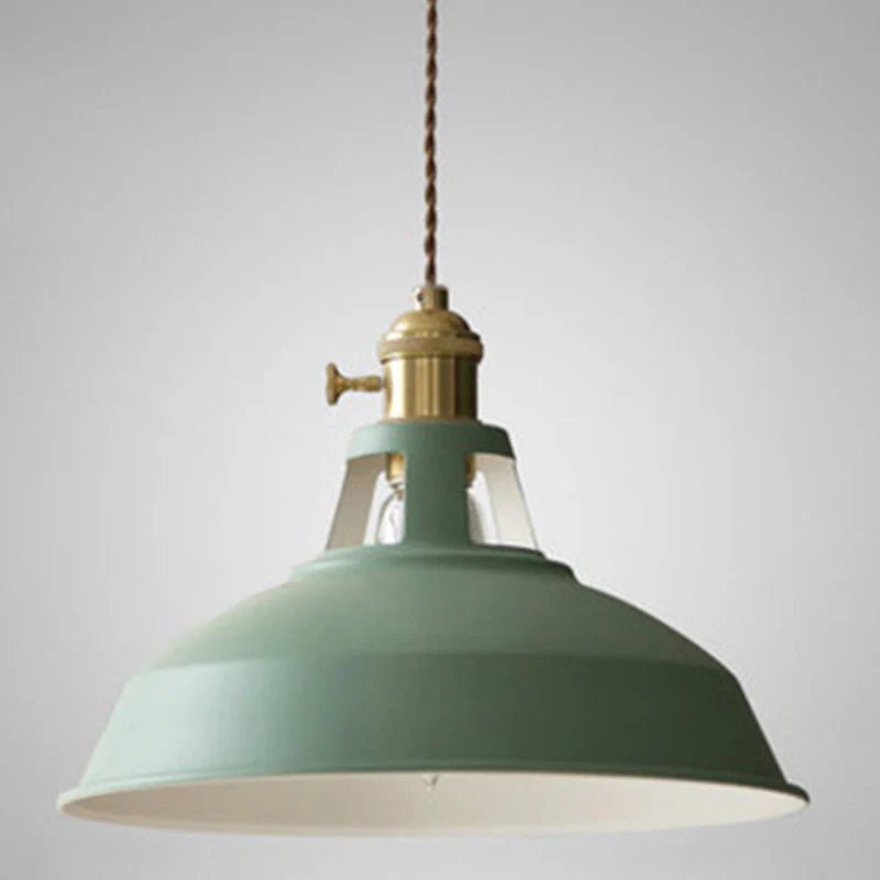 Classic Industrial Metal Pendant Light - Lattea Global