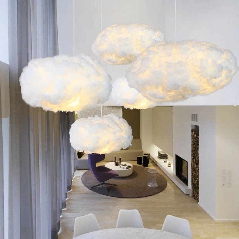 Cloud Ceiling Light | Soft Cotton Cloud Lamp - Lattea Global