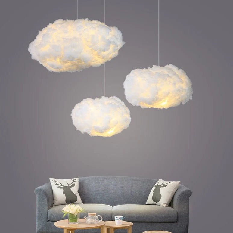 Cloud Ceiling Light | Soft Cotton Cloud Lamp - Lattea Global